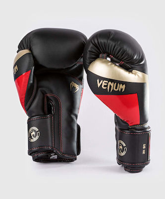 Venum Elite Boxing Competition Gloves Black