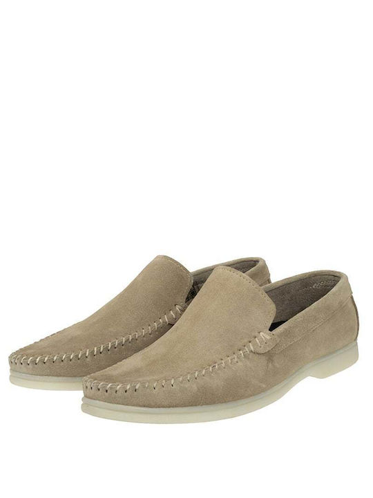 Gale Ανδρικά Loafers σε Μπεζ Χρώμα