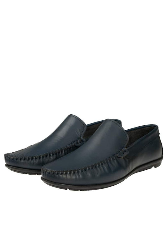 Gale Ανδρικά Loafers σε Μπλε Χρώμα