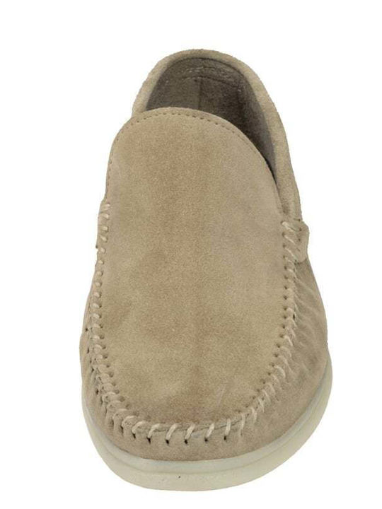 Ανδρικά Loafers σε Μπεζ Χρώμα
