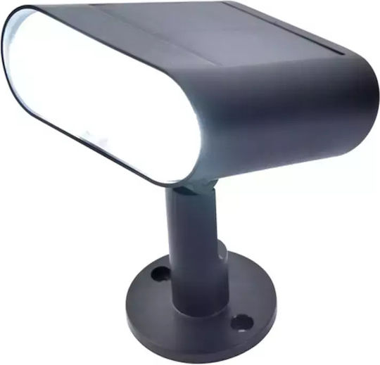 Lutec Ginbo Solar Light Floor 0.8W 500lm Warm White 2700K with Motion Sensor and Photocell IP44 10.9cmx8.6cmx15.5cmcm