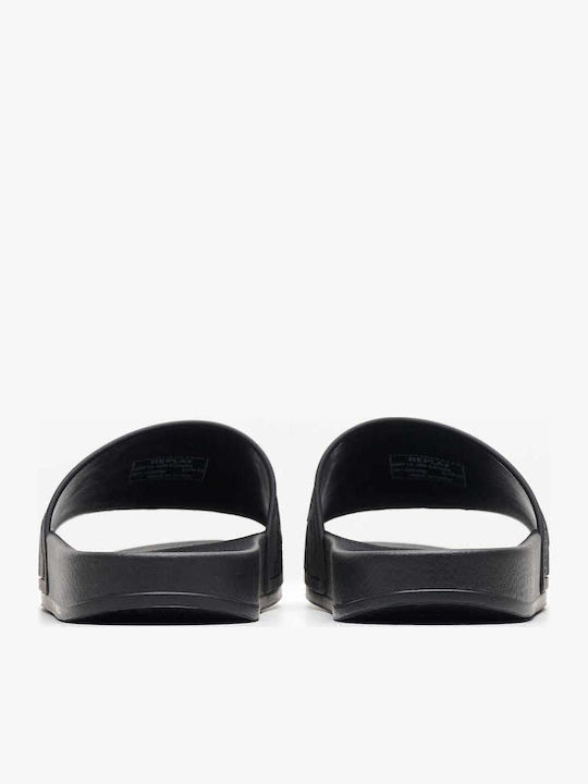 Camo Men's Slides Black