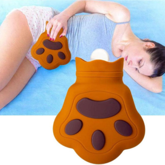 Dog Paw Hot Water Bottle in Brown color General Use 450ml