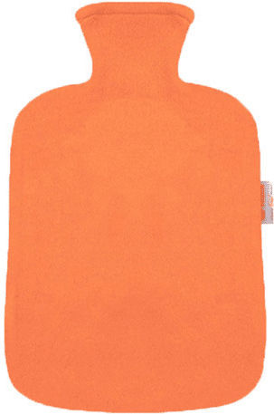 Anats Enkay Coronation 2lt - Orange Hot Water Bottle in Orange color with Cover General Use 28x20cm 2000ml