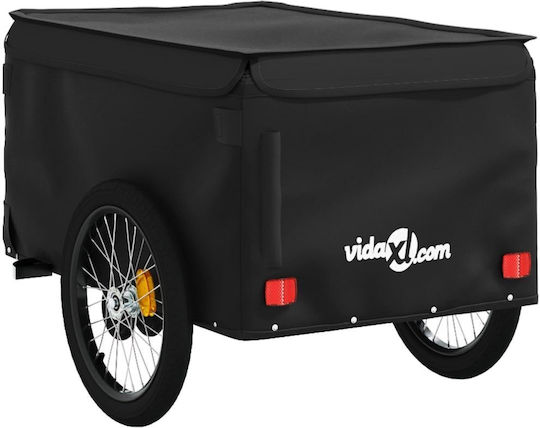 Vidaxl Bicycle Trailer Black 45 Kg Iron