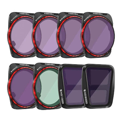 Freewell CPL / ND / ND/PL Lens Filter Set for Drone 8pcs