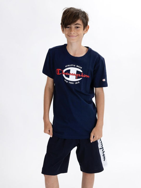 Champion T-shirt Μπλε