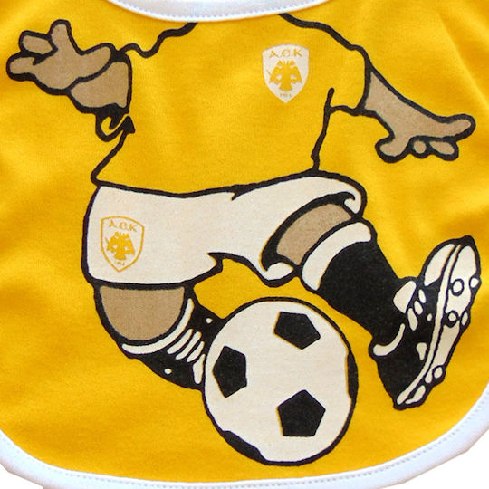 AEK Bavetă material textil Galbenă