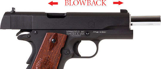 Αερο Pistole CO2 Springfield Airventuri 1911 Blowback