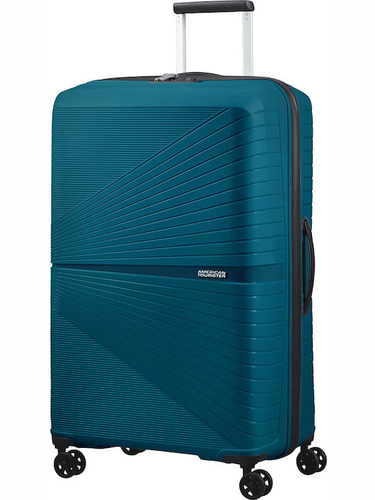 American Tourister Airconic Spinner Large Travel Suitcase Hard Deep Ocean with 4 Wheels Height 77cm 128188-6613