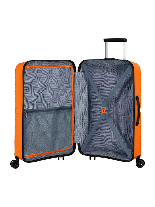 American Tourister Airconic Spinner 67/24 Medium Hard Suitcase Mango Orange with 4 Wheels Height 67cm