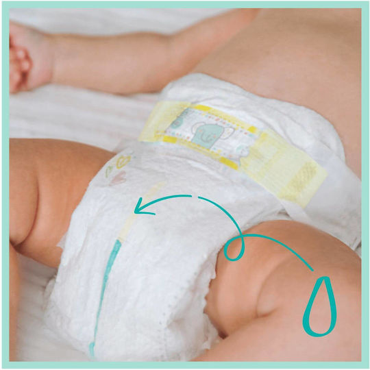 Pampers Πάνες με Αυτοκόλλητο Premium Care 1+1 No. 1 για 2-5kg 100τμχ