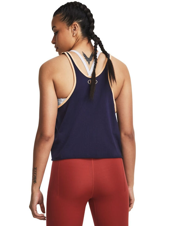 Under Armour Women's Sport Blouse Sleeveless Blue