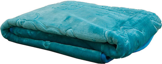 Anna Riska Blau Kinderdecke