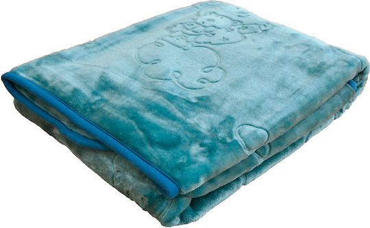 Anna Riska Blau Kinderdecke