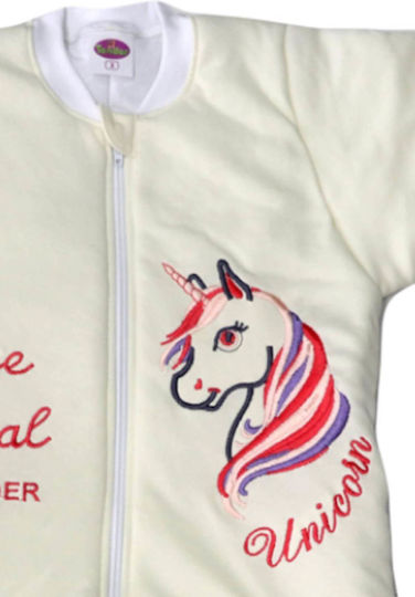 Tender Winter Schlafsack mit Füßen Unicorn 2.5 Tog Ecru