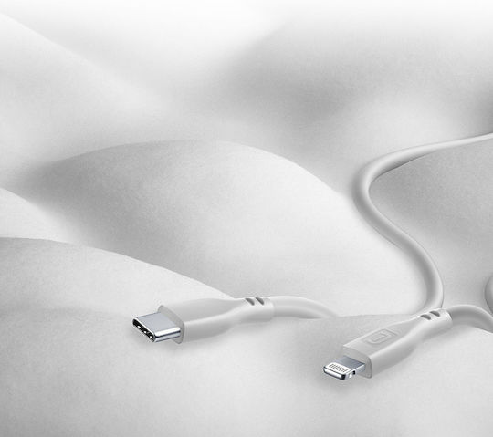 Cellular Line USB-C to Lightning Cable Γκρι 1.2m