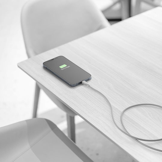 Cellular Line USB-A to Lightning Cable Γκρι 1.2m