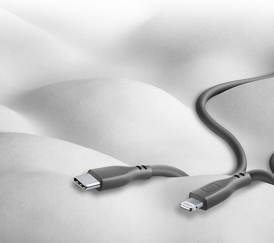 Cellular Line USB-C to Lightning Cable Μαύρο 1.2m