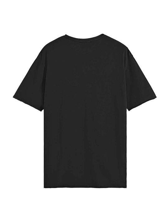 Scotch & Soda T-shirt Bărbătesc cu Mânecă Scurtă Black