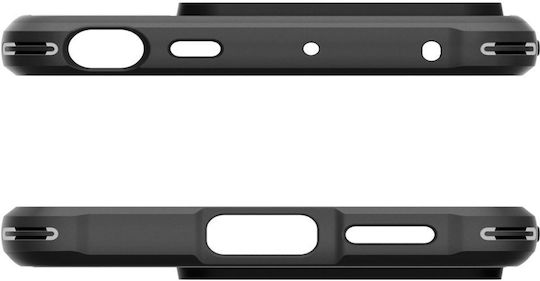 Spigen Rugged Armor Back Cover Σιλικόνης 2mm Μαύρο (Redmi Note 13 Pro 5G / Poco X6)