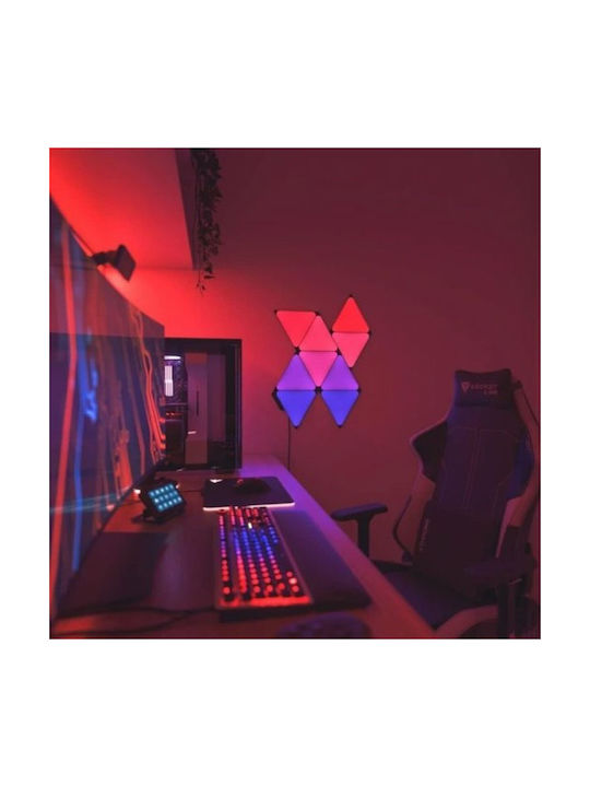 Nanoleaf Smart Διακοσμητικό Φωτιστικό LED RGBW 9τμχ 3εκ.