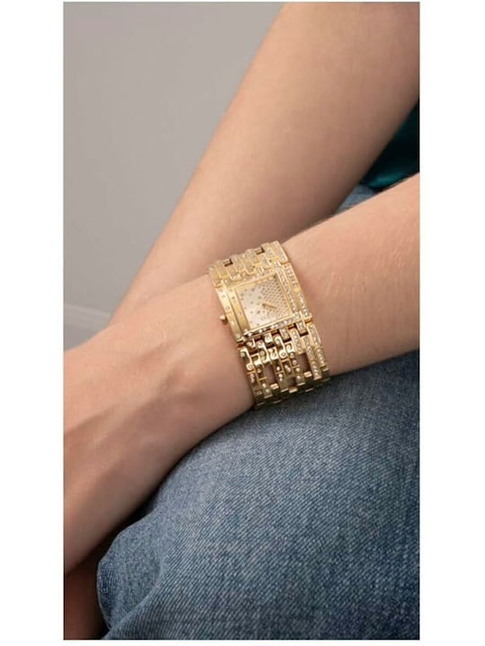 Guess Γυναικείο Ρολόι 22mm Μπαταρίας με Μεταλλικό Μπρασελέ