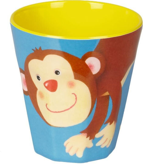 Die Spiegelburg Feeding Set Monkey made of Plastic Multicolour 4pcs for 12+ months