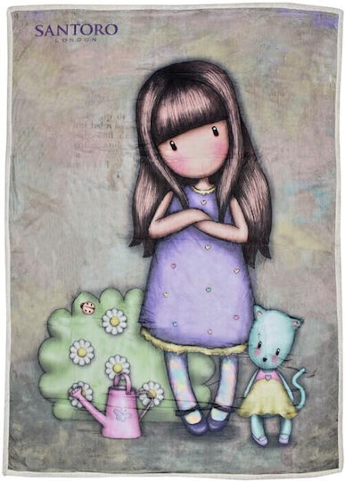 Stamion Decke Vlies Garden Gray 140x210cm