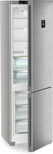 Liebherr Fridge-Freezer 361lt NoFrost H201.5xW59.7xD67.5cm Inox Plus