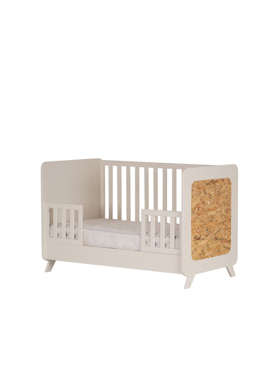 Santa Bebe Бебешко Креватче Бял за Матрак 70x140см