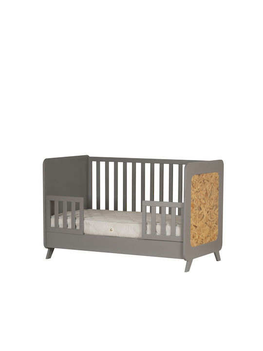 Santa Bebe Бебешко Креватче Grey за Матрак 70x140см