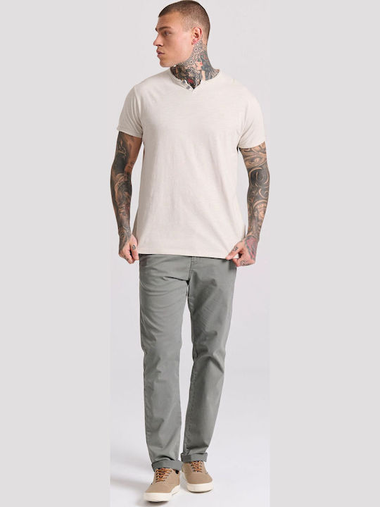 T-shirt Silver Grey