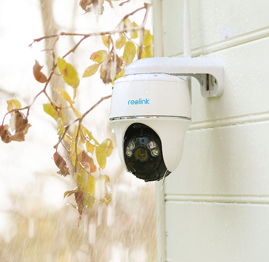 Reolink Argus Pt IP Κάμερα Παρακολούθησης Wi-Fi 4K Αδιάβροχη Μπαταρίας με Ηχείο