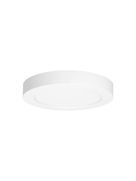 Adviti Rotund Panou LED Putere 24W cu Alb Natural Lumini 24.6x24.6cm.