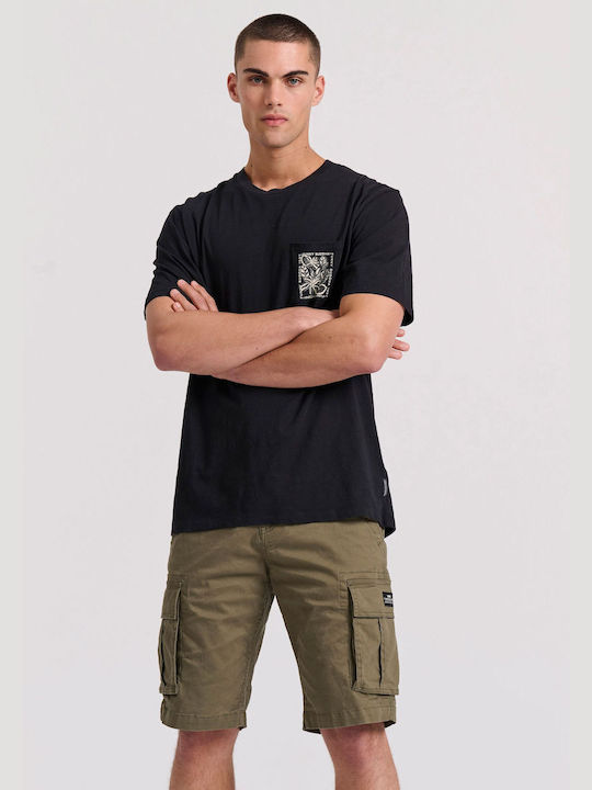 Funky Buddha Men's Shorts Cargo Xaki