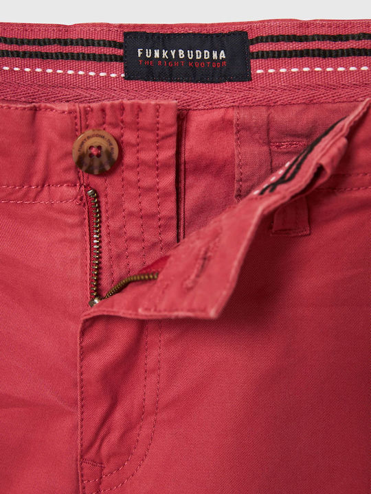 Herrenshorts Cargo Rot