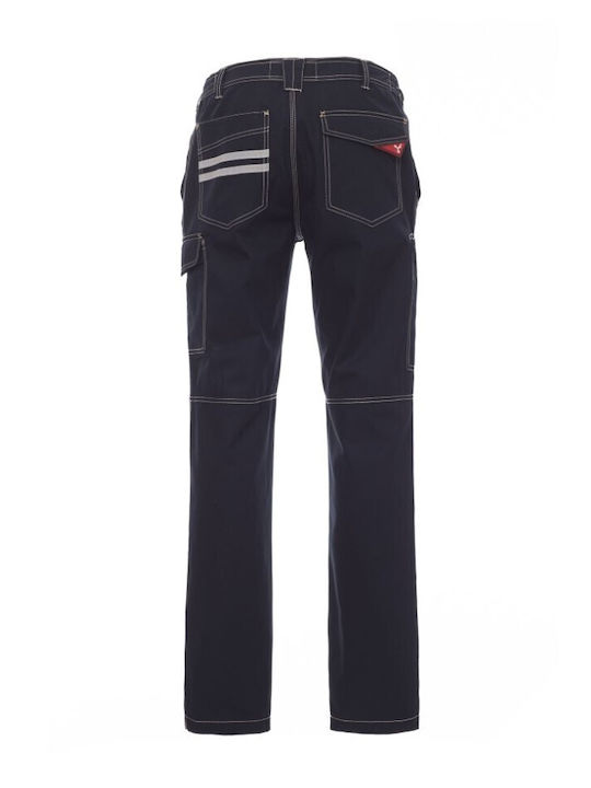Payper Worker Stretch Summer Work Trousers Navy Blue