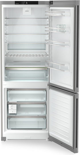 Liebherr Ψυγειοκαταψύκτης 486lt NoFrost Υ201.5xΠ74.7xΒ67.5εκ. Inox Plus