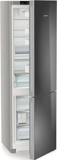 Liebherr Kühl-Gefrierkombination 371Es NoFrost H201.5xB59.7xT68.2cm. Schwarz Plus