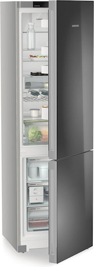 Liebherr Kühl-Gefrierkombination 371Es NoFrost H201.5xB59.7xT68.2cm. Schwarz Plus