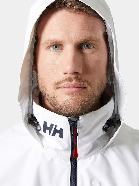 Jacket Waterproof and Windproof White