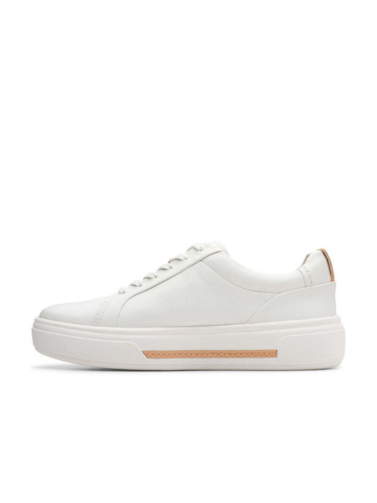 Clarks Γυναικεία Sneakers Off White