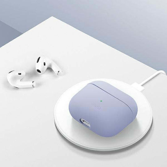 Uniq Hülle Silikon in Beige Farbe für Apple AirPods 3