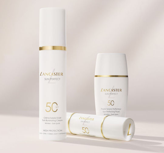 Lancaster Sun Perfect Youth Protection Sun Clear Αντηλιακό Προσώπου & Χειλιών SPF50 με Χρώμα 12gr