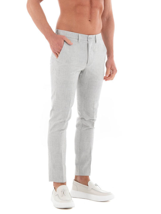 Paul Miranda Light Men's Trousers Light Grey