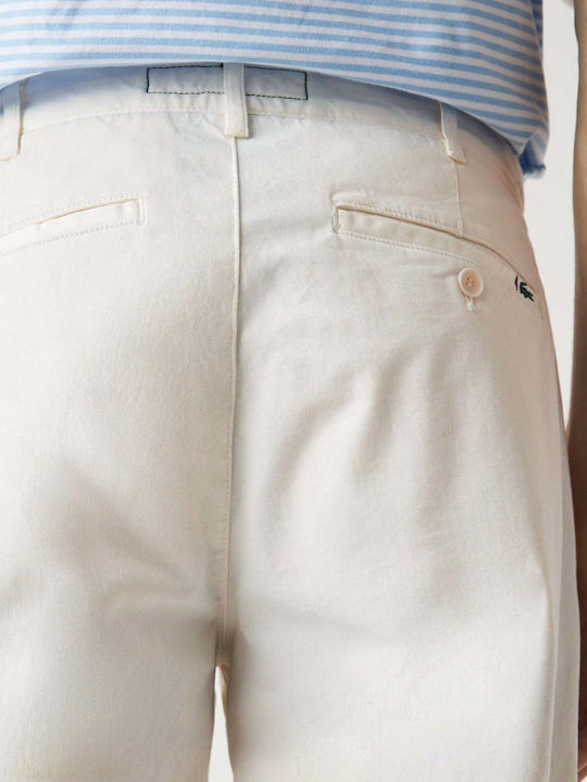 Men's Chino Pants Elastic Slim Fit Beige