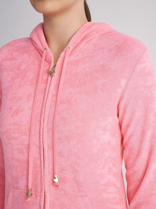 New Era Дамска Суитшърт Жакет Худи Pink