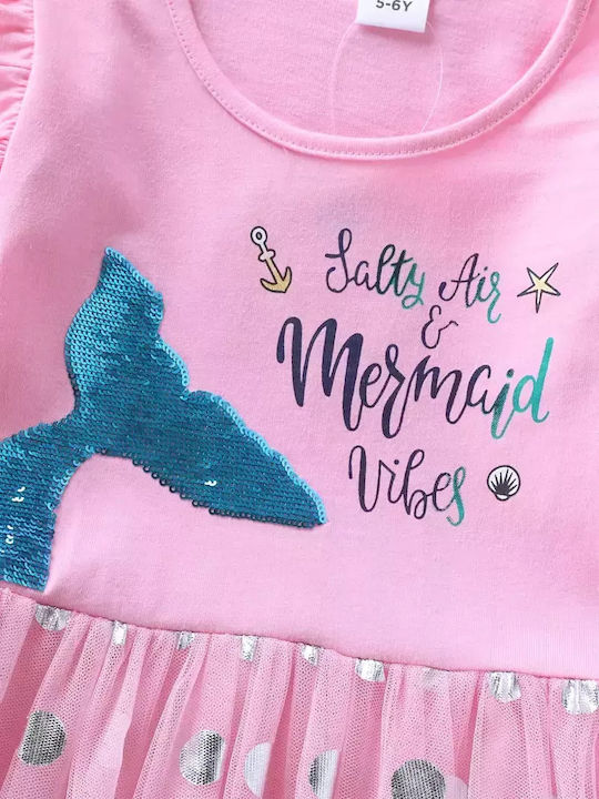Kinderkleid Pink