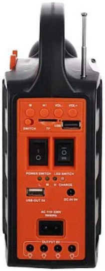 Sistem De Iluminat Solar EP-396 Cu 3 Becuri